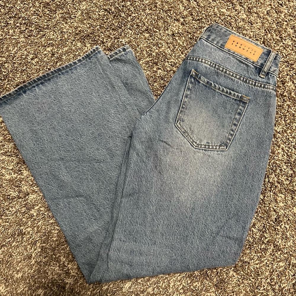 PacSun Light Wash Low Rise Baggy Jeans